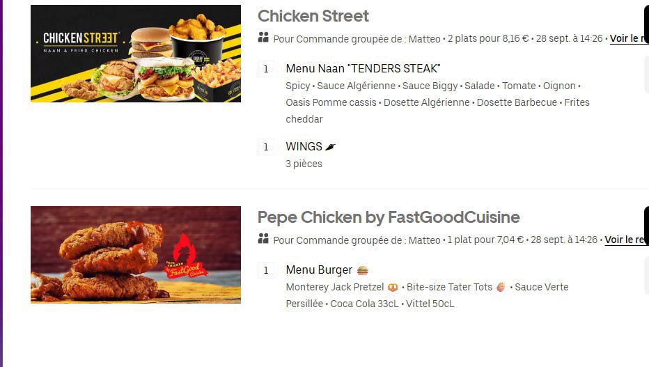 3svn_'s tweet image. Je partage pour ceux que ça peut aider, 100% fiable pour le client, le livreur et le restaurateur j'ai fait mes propres vérifications!
Profitez de -50% sur tout Uber Eats🔥
Que ce soit pour vos courses ou vos restos, l’offre s’applique partout!
Discord : discord.gg/rGqJQf5n
