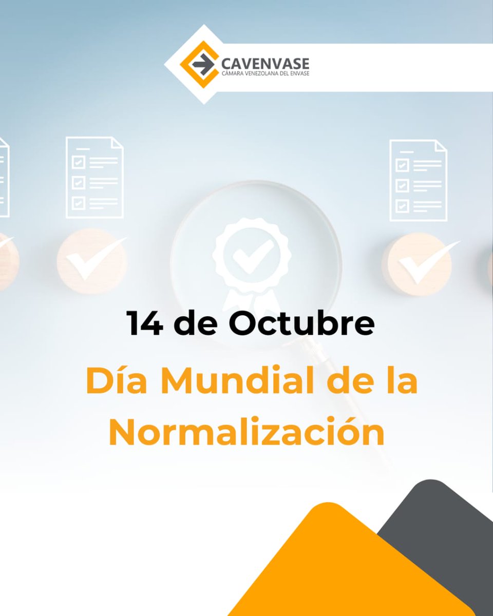 Hoy conmemoramos el Día Mundial de la Normalización, reconociendo el papel que juegan las normas técnicas, en la construcción de un país competitivo, seguro y sostenible. 

Este año se centra en el Objetivo de Desarrollo Sostenible #17: Alianzas para lograr los objetivos.