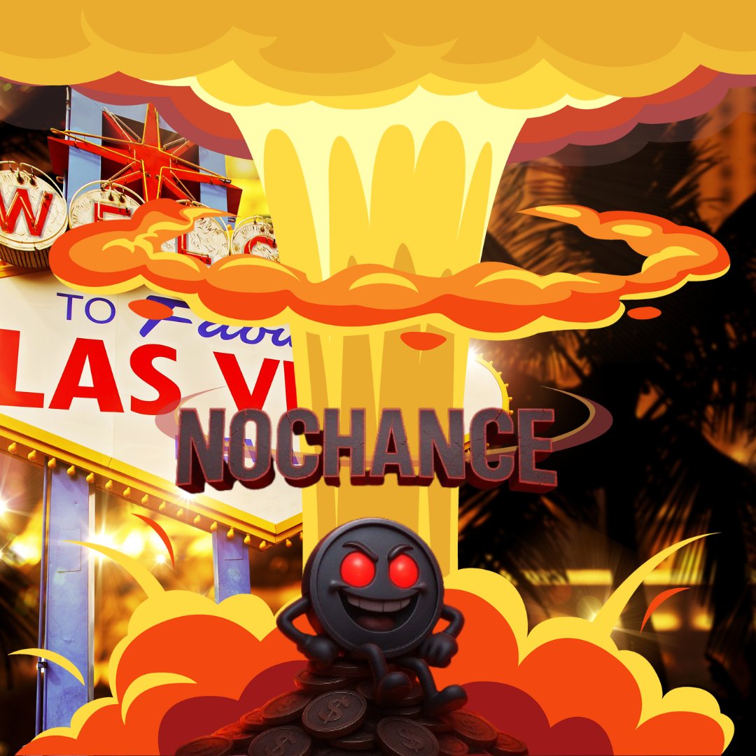 NochanceMeme's tweet photo. 🎰 I came to Las Vegas on vacation… and even in the land of money, the losses haunt me! 💀📉
No tourists 👥, empty hotels 🏨, and dim lights 💡😶
Wherever I go… money flows! 💸💨😂

#NoChance #LasNoVegas #MemeCoin #CryptoHumor #DownIsTheNewUp https://t.co/EsXe0JF6o2