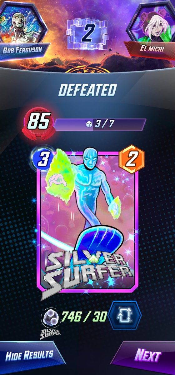 fakemessiah's tweet photo. @MARVELSNAP ive had 2 games in last 24 hours where I won* yet the game said I was defeated and removed cubes from my total.  
What is going on with this game?
Ref #93d7deff https://t.co/EN36QAaxK5
