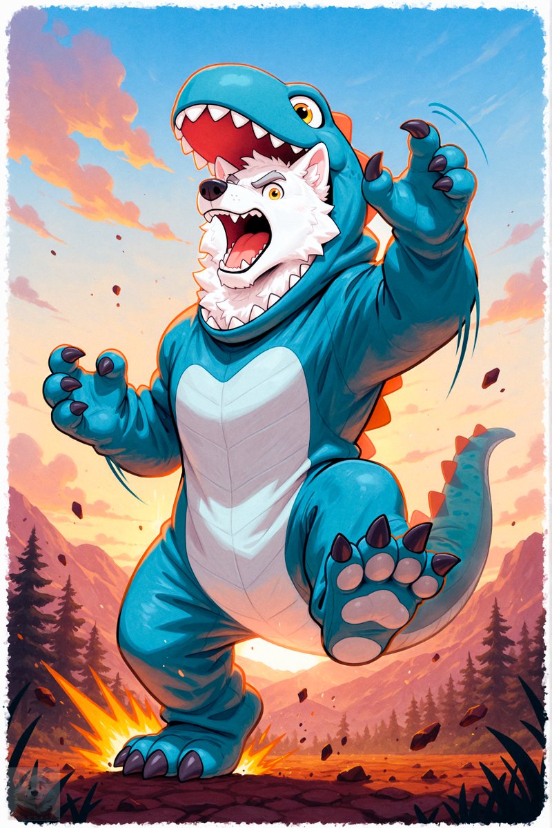 MemberFc's tweet image. DINO!
#furryai