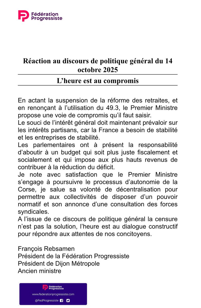 François Rebsamen tweet media