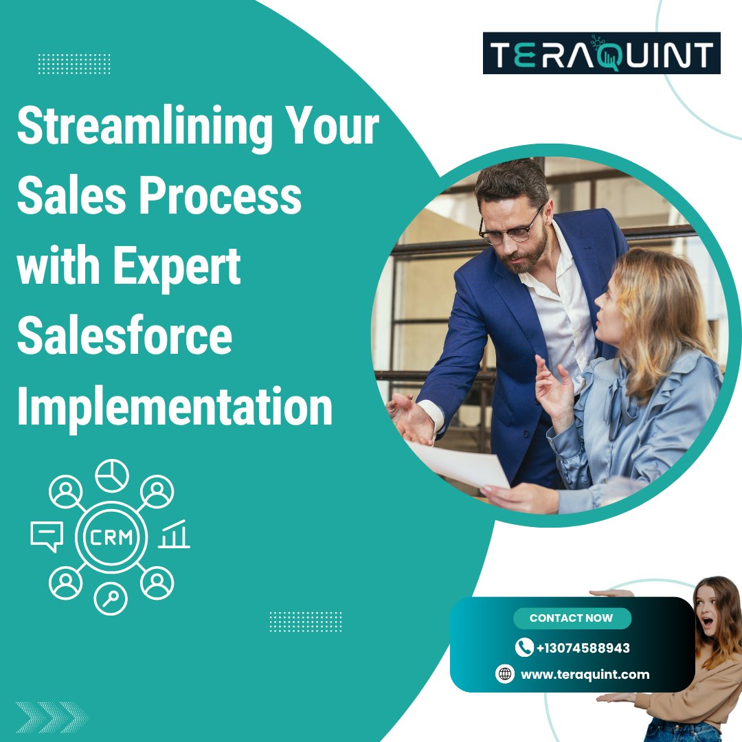 TeraQuint's tweet image. Your sales process deserves a system that works for you.
At TeraQuint INC, we design and implement Salesforce solutions that simplify operations and boost revenue performance.
Letโs make your sales journey effortless!
๐ teraquint.com
#SalesforceExperts #CRM