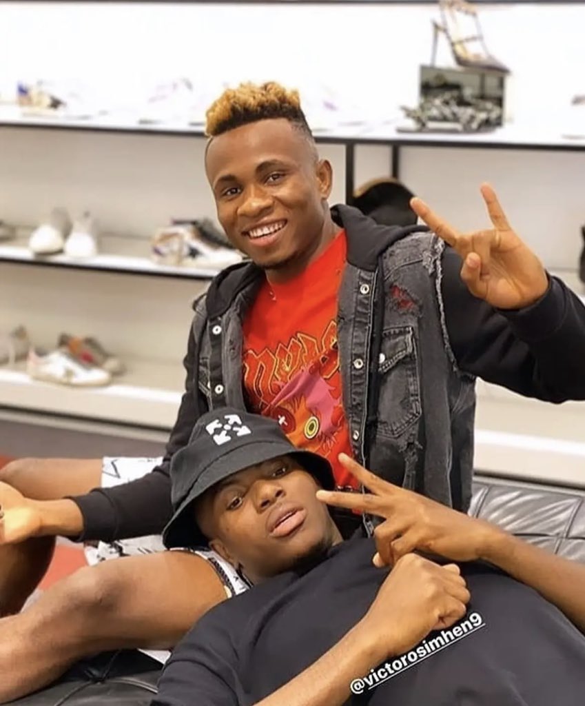 NoteSphere's tweet image. ‘3
⚽️: Victor Osimhen
🅰️: Samuel Chukwueze
‘37
⚽️: Victor Osimhen
🅰️: Samuel Chukwueze
What a duo! 🦅🇳🇬