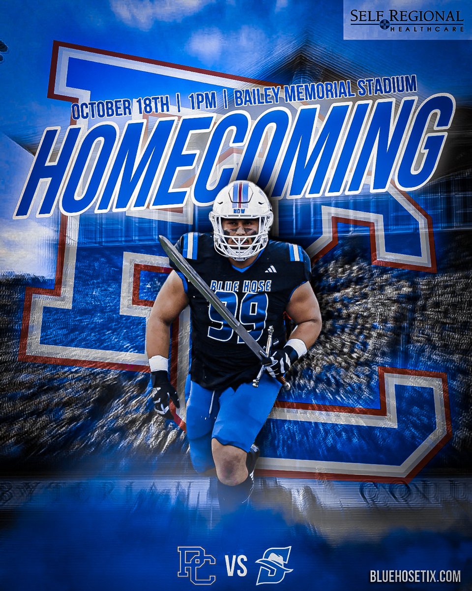Hosting the Hatters on Homecoming 📣

Powered by Self-Regional Healthcare

#GoBlueHose | #PullTheRope