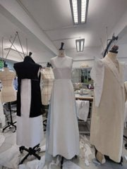 Perry112Perry's tweet image. Just another day in the studio draping, experimenting, and letting the fabric do the talking. Progress in motion ✂️👗