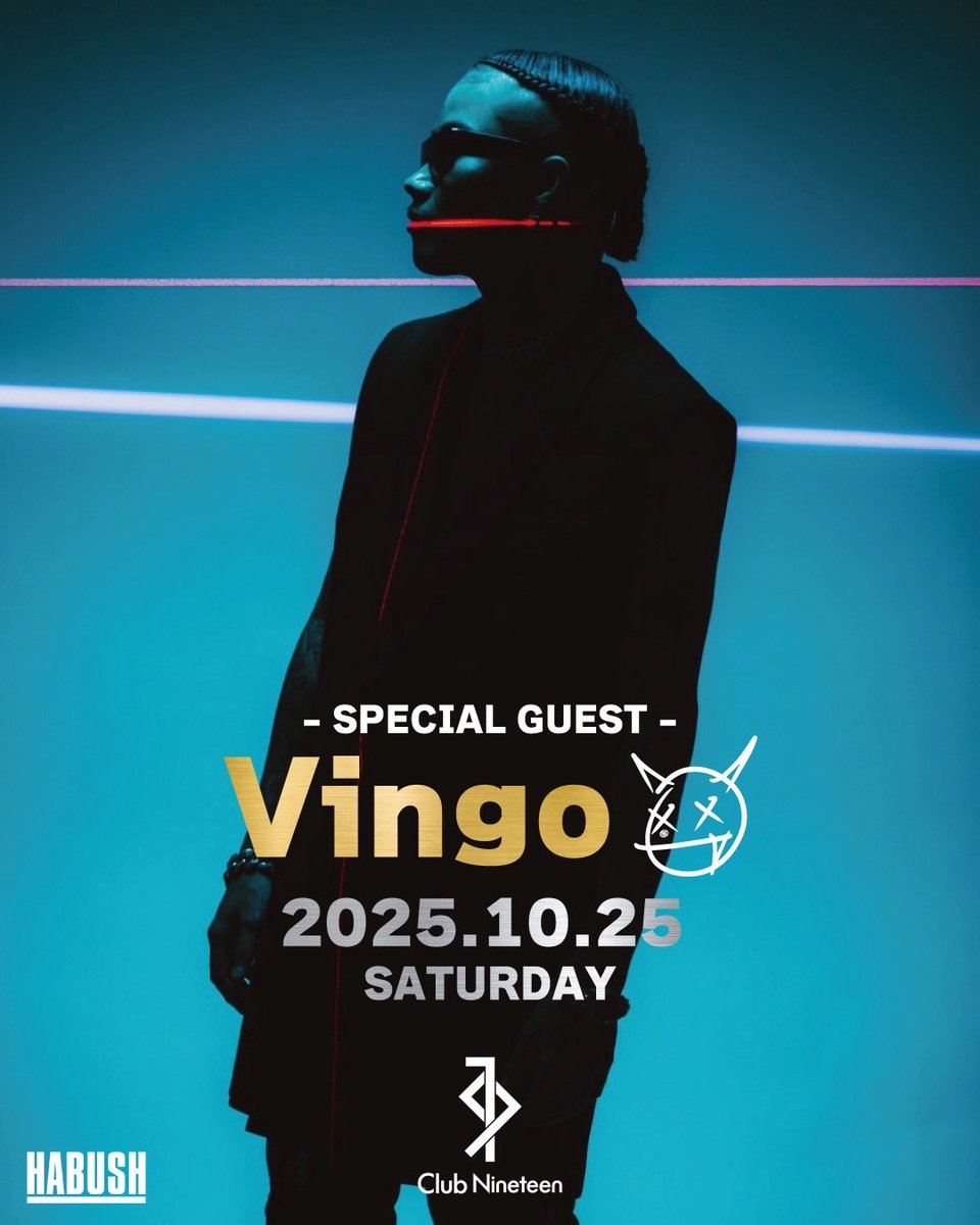 CLUBPORTYUKO's tweet photo. クラブポート編集部YUKOです‼️
来たる10月25日、大宮CLUB NINETEENにてVingoのSPECIAL LIVE開催決定🤩
激アツのVIP予約はコチラから👇
https://t.co/aeLfgNItvH
#vingo #badhop #hiphop #nineteen #クラブ #クラブポート https://t.co/NBirNwjfLS