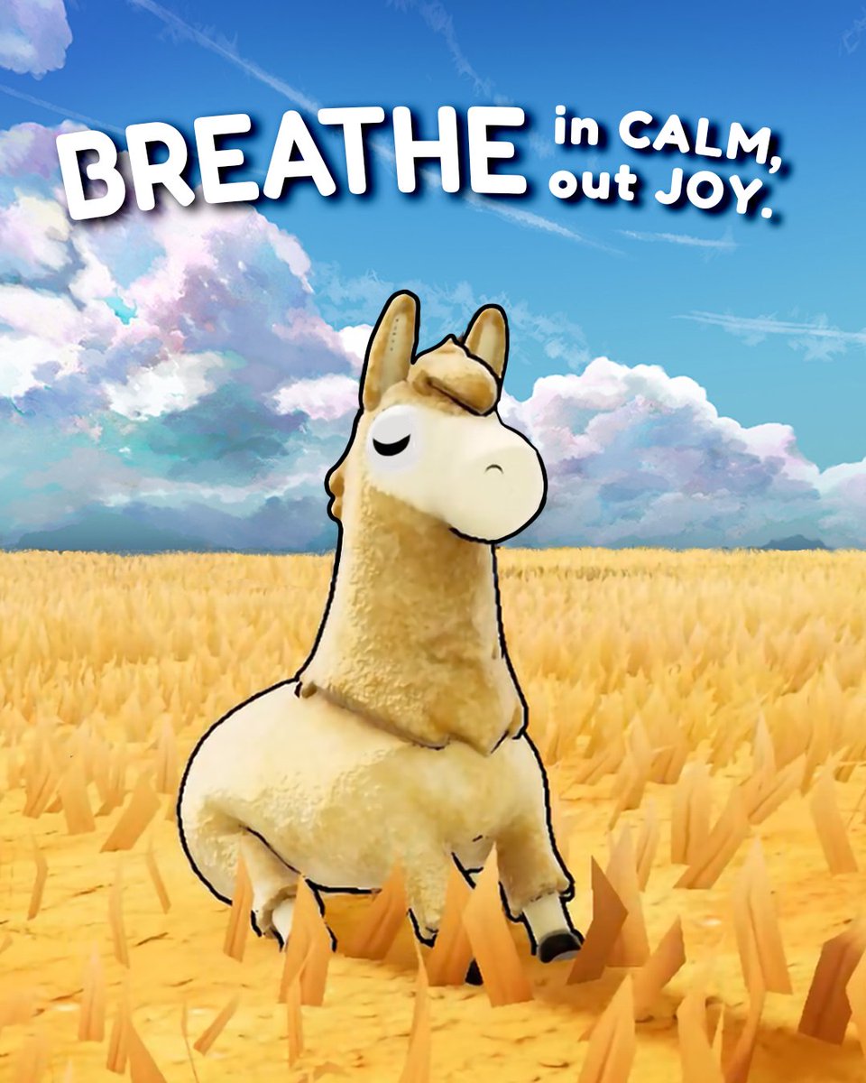 Paramo_Games's tweet image. A little llama mantra for your day 💕
#Llamalandia #cozygames #indiegames #cuteanimal #mantra #cozy #indiedev