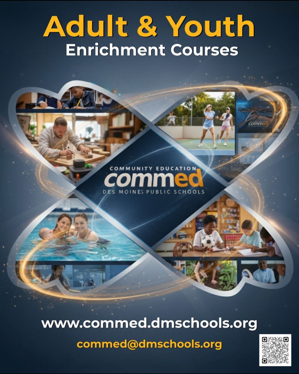 DMPSCommunityEd's tweet image. Excited for the new Winter &amp;amp; Spring Course Catalog from DMPS Community Ed! 

You will be able to see the expanded offerings coming your way on Nov 17. 

Stay Tuned!

@DMschools @dmpsactivities