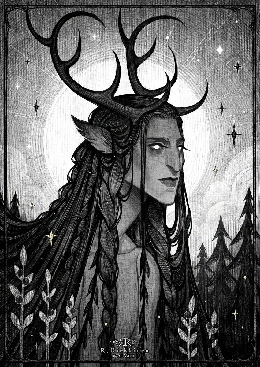 ArtVaris's tweet image. Hello #PortfolioDay! 
I’m Runo, a freelance fantasy artist specializing in characters ✦🌿