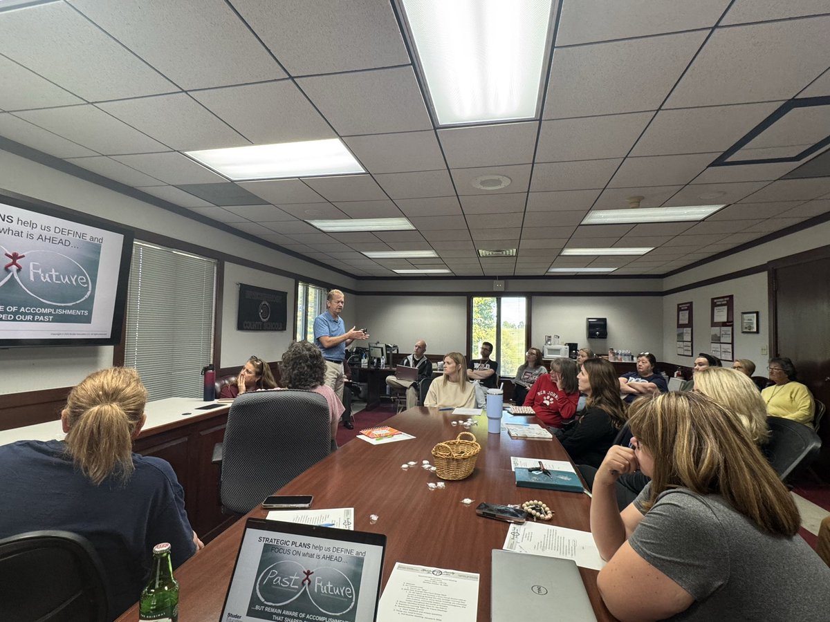 Enjoyed having <a href="/StuderEducation/">Studer Education</a> Coach, Bill Adams in the <a href="/BreckSchools/">Breck Schools</a> leading our first Focus Group for Strategic Planning yesterday! Setting goals for the future is exciting! #breckstrong