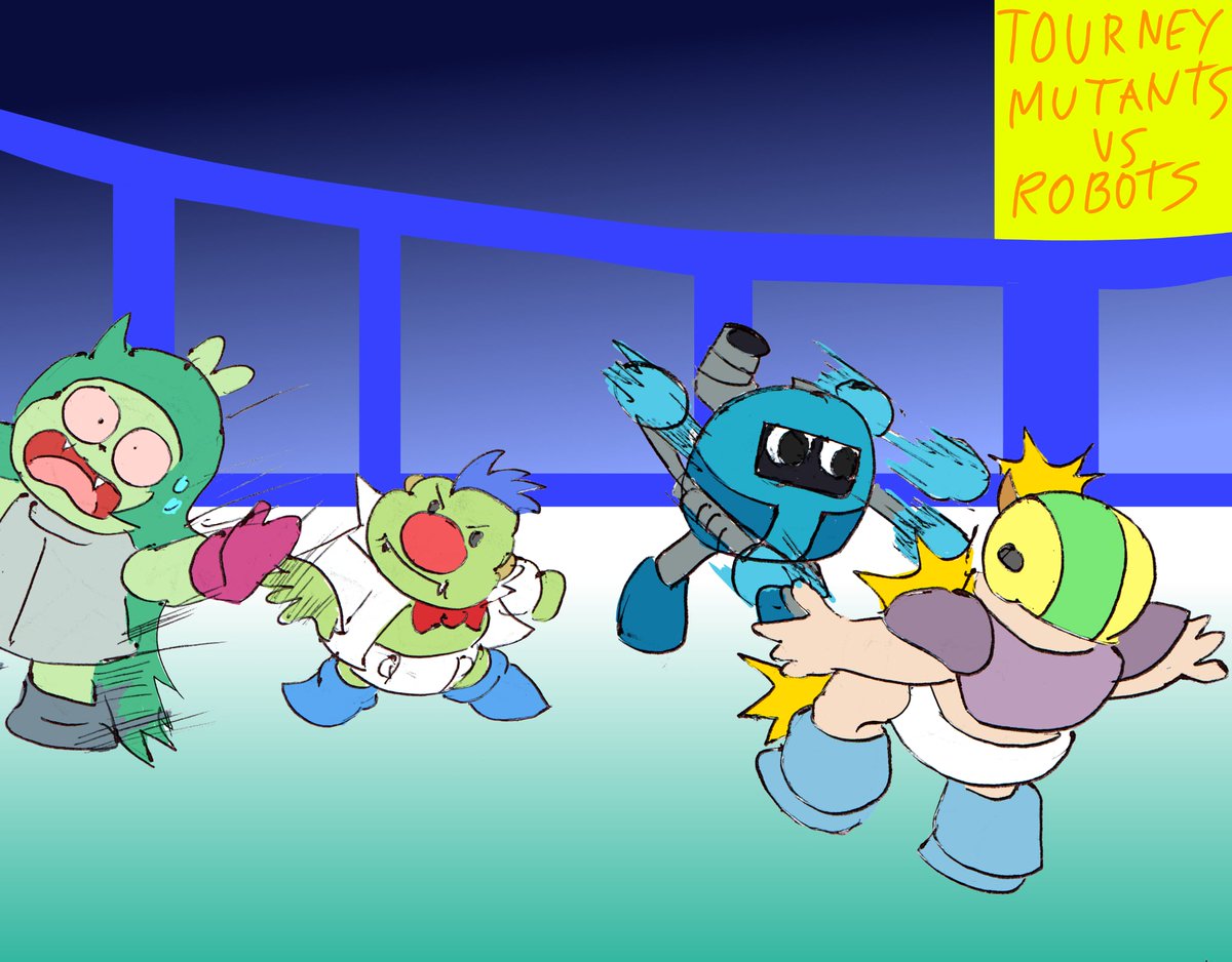 Alexand57385194's tweet photo. #okkotober2025
#okkoletsbeheroes #okkoletsbeheroe #okko
Day 14 Different Genre
The differente genre i want to see is like a Genre video game fight type, this form you can make teams or tematic fight of group, hero vs evil, mutants vs robots, etc. https://t.co/4U61kjMv71