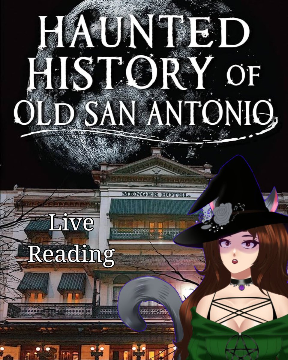 🖤☕ SPOOKY HISTORY FOR SPOOKY MONTH! 🖤☕
Reading the haunted history of the Alamo City tonight on the purple site!

20:00 CEST | 11:00 PDT | 13:00 CDT
#vtuber #envtuber #vtuberuprising #twitchstreamer
🖤☕ PURPLE SITE BELOW 🖤☕