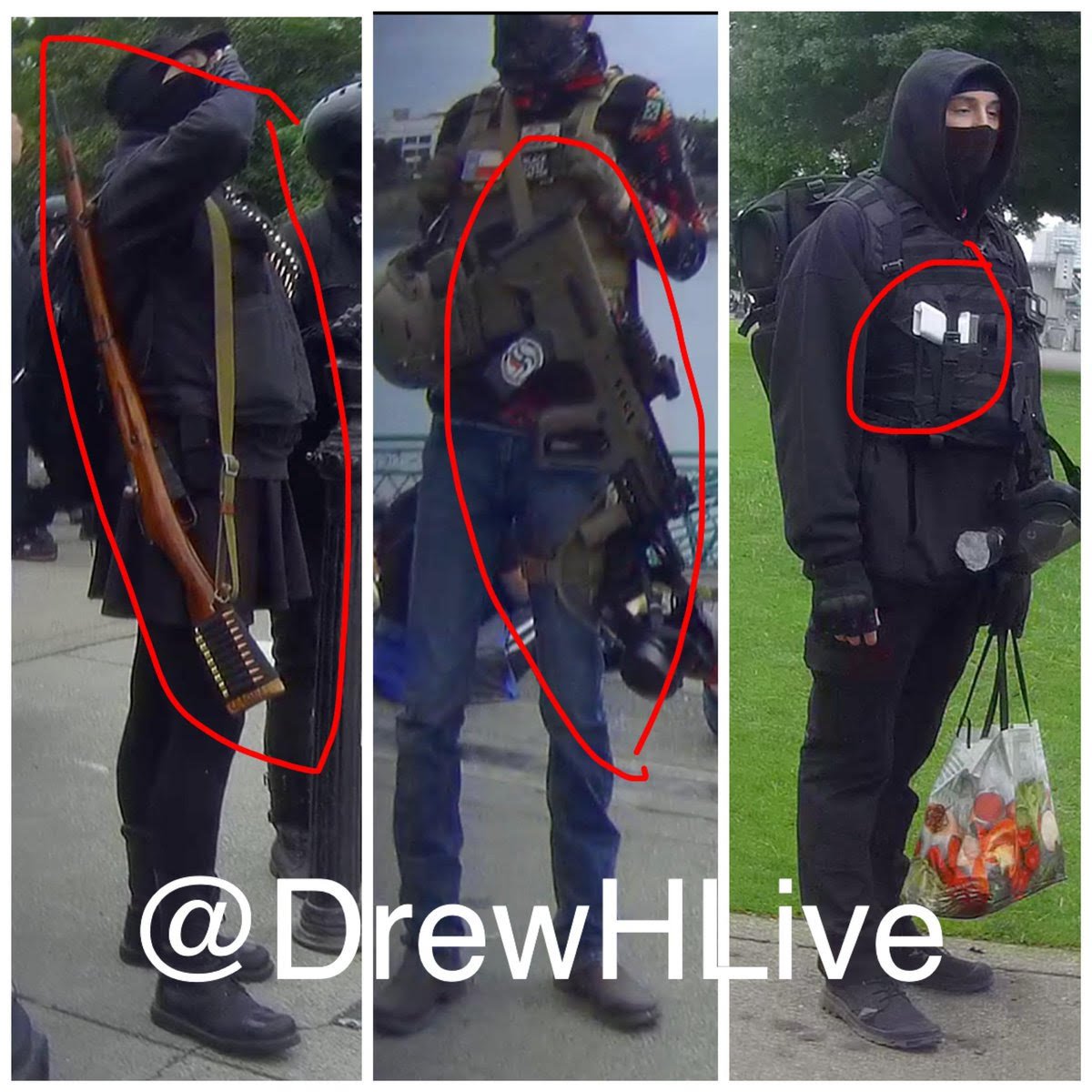 MrAndyNgo's tweet image. Neither local nor federal law enforcement did anything about the armed Rose City Antifa members who took over part of the Portland waterfront in August 2021, assaulted people and then recruited radicals. RCA also passed out pamphlets and texts on identifying targets to attack.…