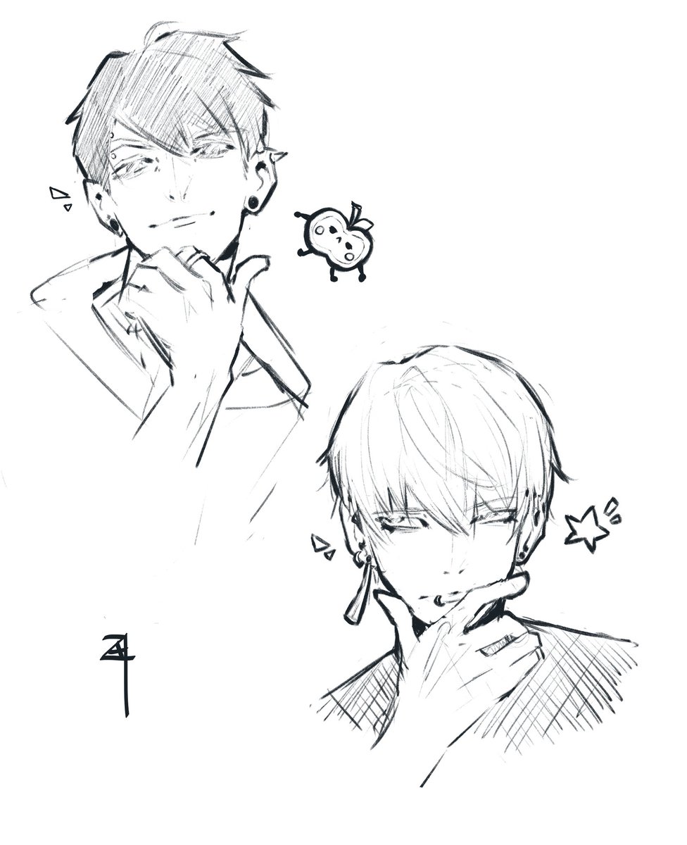 zzai_i01's tweet photo. I need them with face piercings I'M BEGGING INFOLD (⁠･ั⁠ω⁠･ั⁠) #LoveandDeepspace #Xavier #Caleb #LADS #applestar https://t.co/UVR9Siqt7F