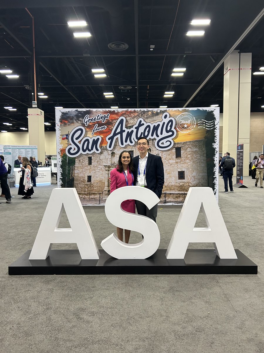 Montefiore Einstein Anesthesiology (@monteeinstanest) on Twitter photo We had great participation from our residents this year at ASA! Congratulations to those who presented their research including Drs. Dhanesh Binda, Dimpie Shah, Leon Yang, Zafar Karimov, and Danielle Nogoy 💯
#Anes25 <a href="/MontefioreNYC/">Montefiore Health System</a> <a href="/EinsteinMed/">Albert Einstein College of Medicine - Official</a> We had great participation from our residents this year at ASA! Congratulations to those who presented their research including Drs. Dhanesh Binda, Dimpie Shah, Leon Yang, Zafar Karimov, and Danielle Nogoy 💯
#Anes25 <a href="/MontefioreNYC/">Montefiore Health System</a> <a href="/EinsteinMed/">Albert Einstein College of Medicine - Official</a>