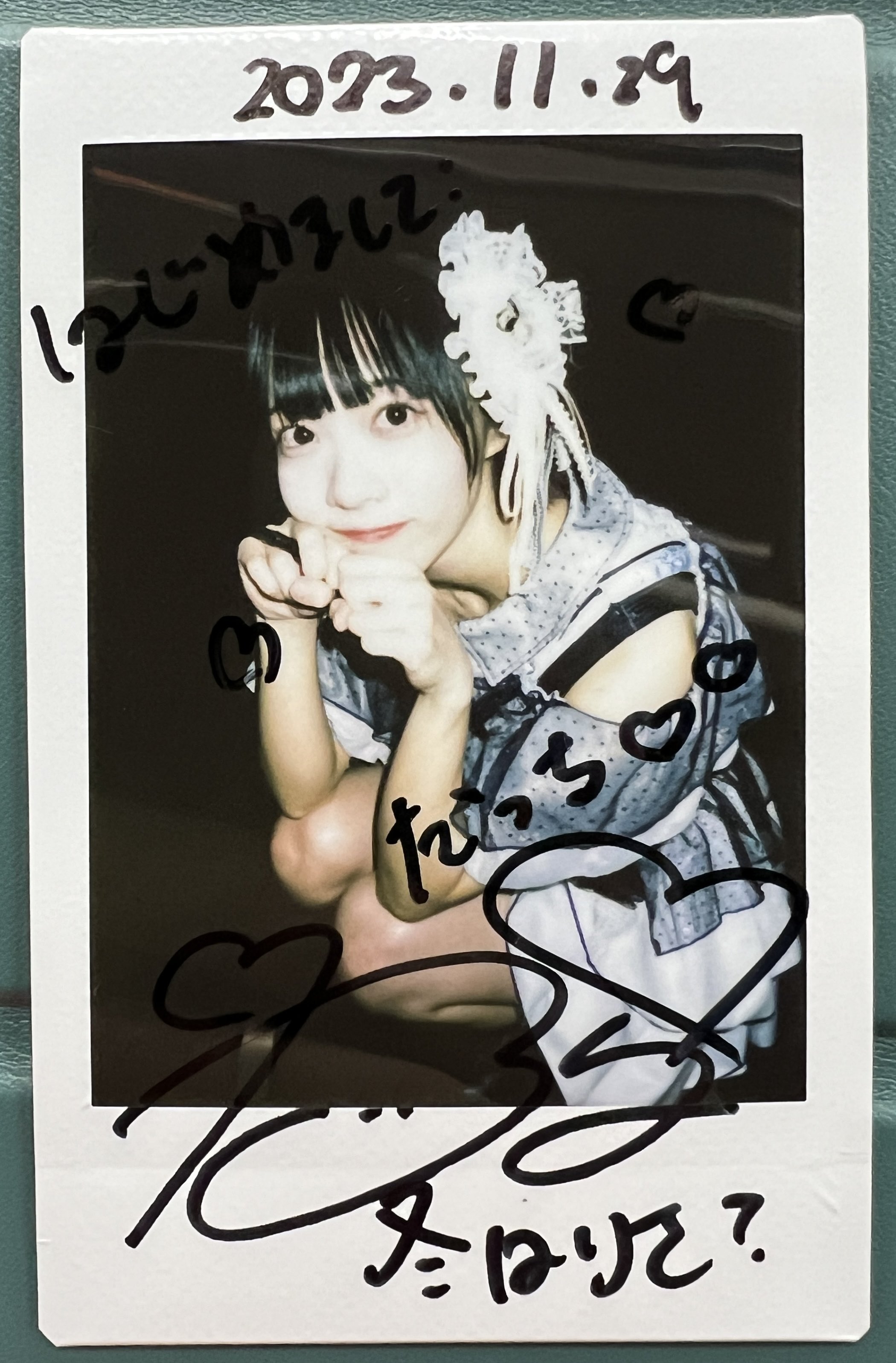 R e oＮ aデビュー前チェキ R e oN aデビュー前チェキ ジグソウ マル on X: