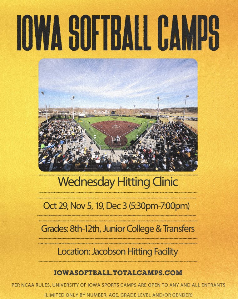 Iowa Softball tweet media