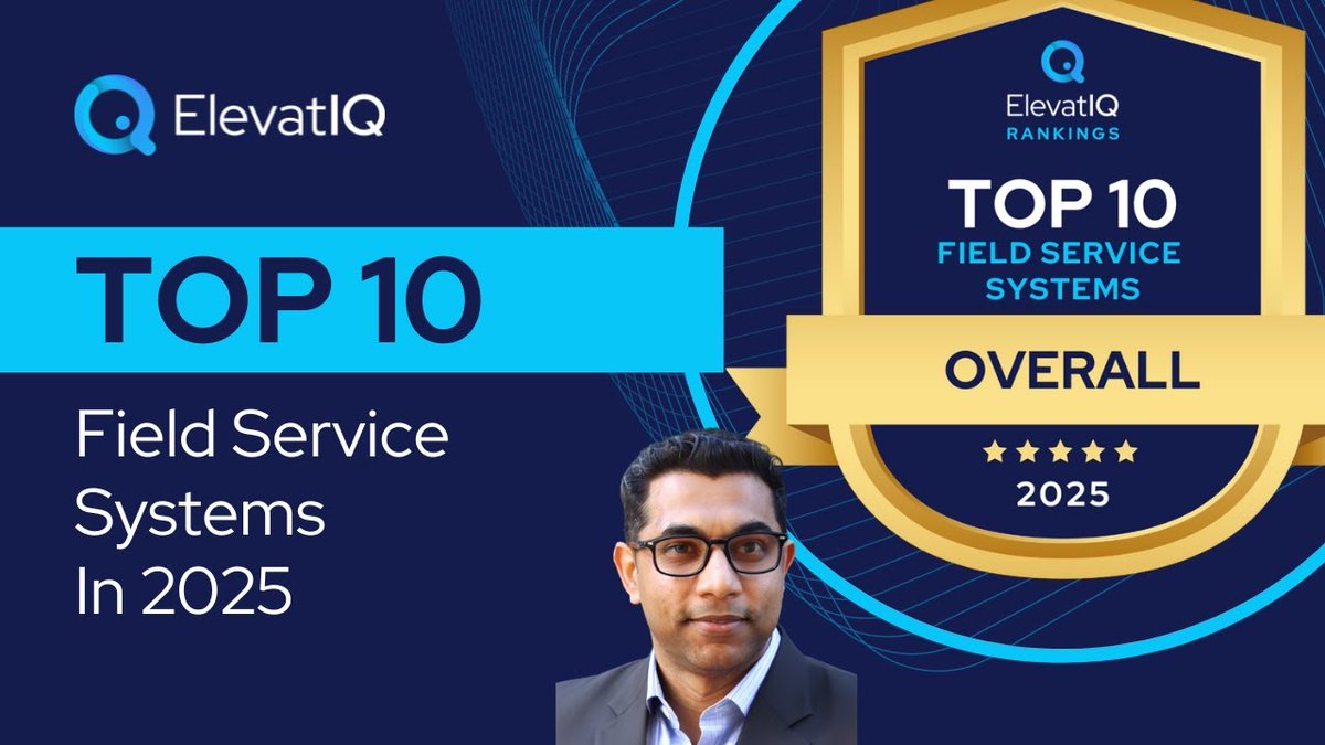 ElevatIq's tweet image. Field Service Systems: No Longer a Sidekick to ERP and CRM

Ready to see who made the list?

👉 youtube.com/watch?v=1EPhee…

#CRM #FieldService #DigitalTransformation