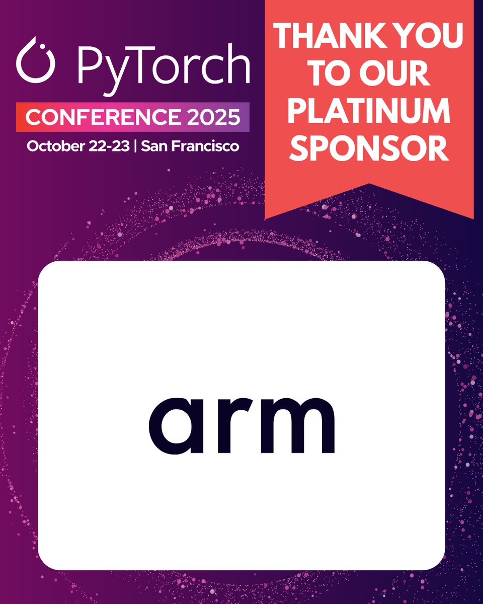 PyTorch's tweet image. How do we make AI more efficient, scalable & sustainable? At #PyTorchCon, @Arm’s Sharbani Roy, VP of AI Services will explore how engineers can harness small language models (SLMs) and vision models to optimize inference and build responsible AI systems. Oct 22 | 12:10 | Room…