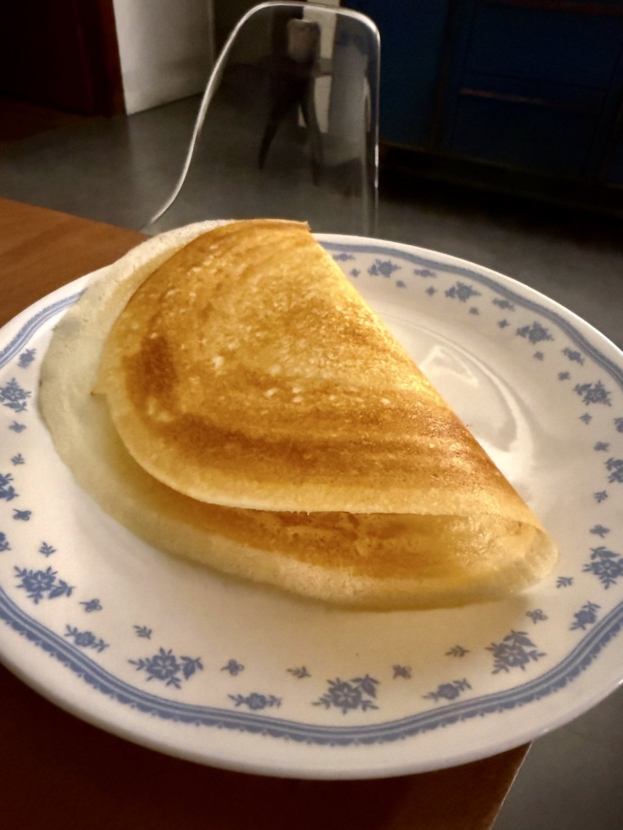 meerasapra's tweet image. Today I walked eight kilometres, watched a bunch of pretty peacocks and I had crispy dosa for dinner. 🫶🏾