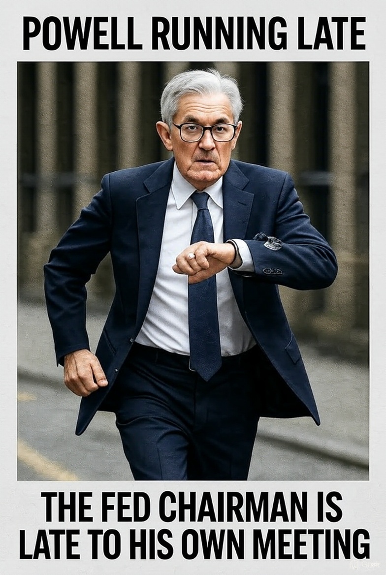 powell waited for something to go wrong! way to get ahead of the curve buddy! youre late!