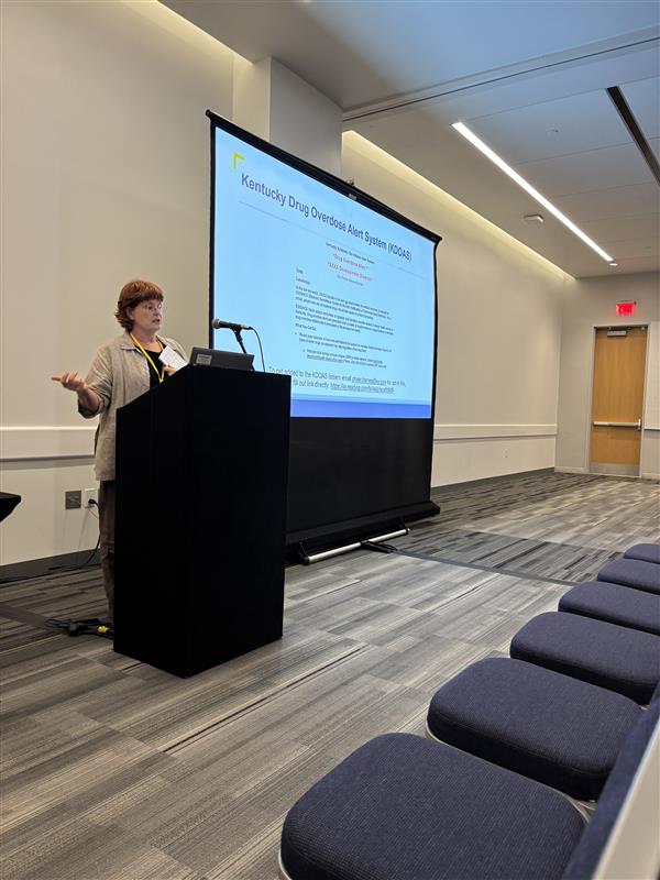 kiprcnews's tweet image. KIPRC’s Genia McKee presented “Leveraging the ORS, ODMAP, and Cross-Sector Collaboration to Strengthen Overdose Response Strategies” at the 2025 Opioid Symposium.
#OpioidSymposium2025 #KIPRC #OD2A @UKCPH