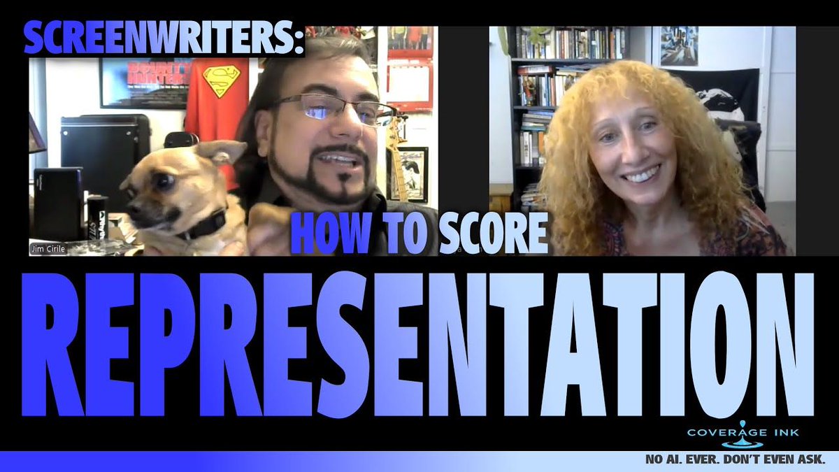 coverage_ink's tweet image. The question most #screenwriters ask themselves: how do I score representation? How can a #writer find an agent or manager?
Watch here: youtu.be/VQEEjKx3gd0?si…
#screenwriting #writingcommunity