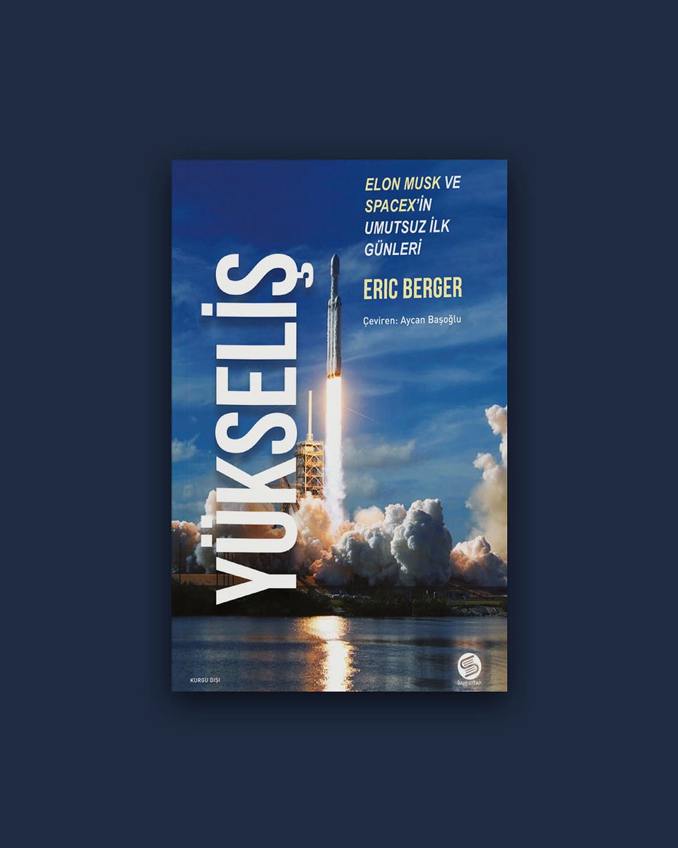 Eric Berger, Yükseliş’te okurları SpaceX’in inşasının ilk günlerine götürüyor. Bir gün Mars’a yerleşebilme hayaliyle şirketi kuran Elon Musk’ın cüretkâr vizyonunun temellerini aktarıyor okura. 

#SahiKitap  #Yükseliş