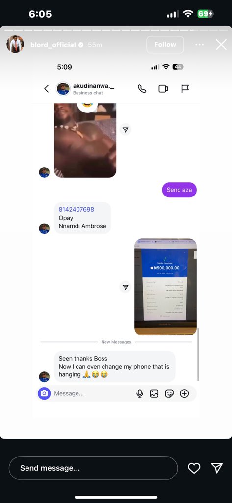 stfukhaleeed's tweet image. As we dey watch Super eagles and South Africa match, Blord paid someone 500k!! for very dark noodles and posted it on his instagram story 😭 omooo