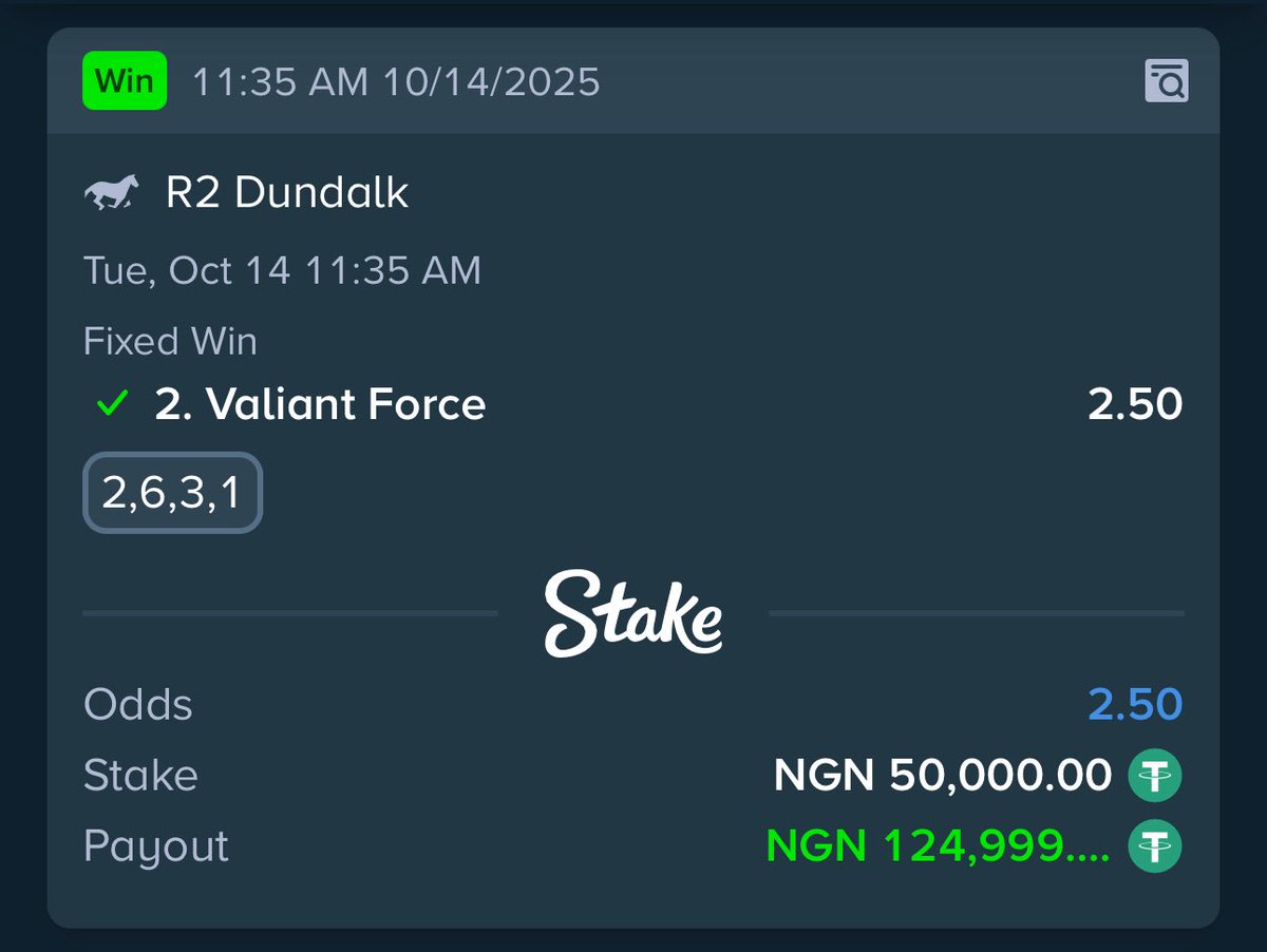 King_Firemond's tweet photo. @Mrbankstips MrBanky W!!! 💚
Thanks bossu
Hopped on late https://t.co/qcTDk1e1L1