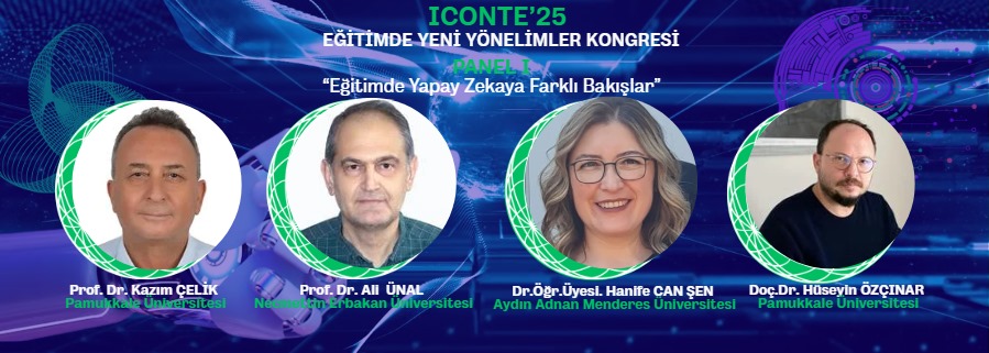Eğitimde Yapay Zekaya Farklı Bakışlar'ı konuşacağız. Bekleriz.