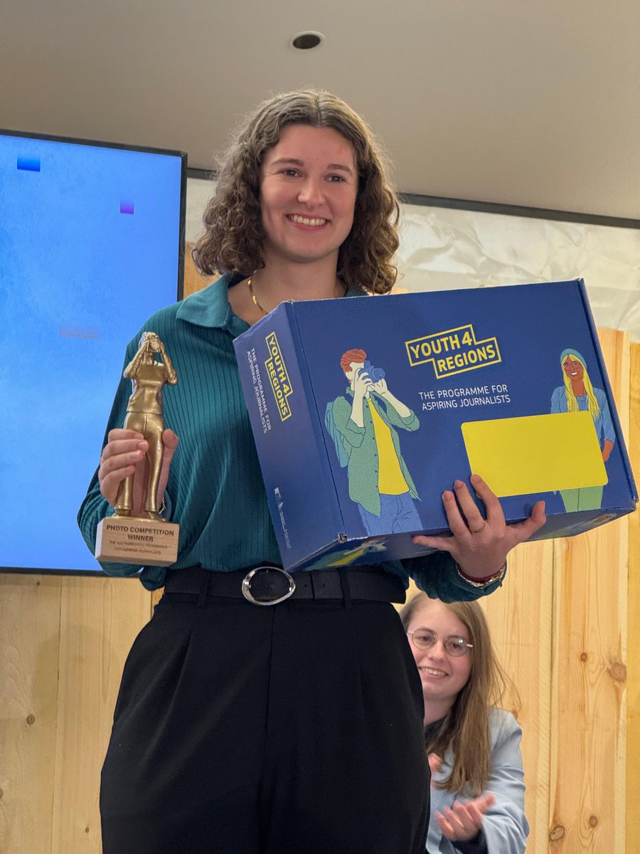 <a href="/ChristophidouEU/">Themis Christophidou</a> The public has spoken! This year’s Megalizzi–Niedzielski Prize for Photojournalism goes to Sarah Costes, for capturing the spirit of EU-funded projects through powerful imagery.

👏 A celebration of creativity, impact, and storytelling!

#EURegionsWeek