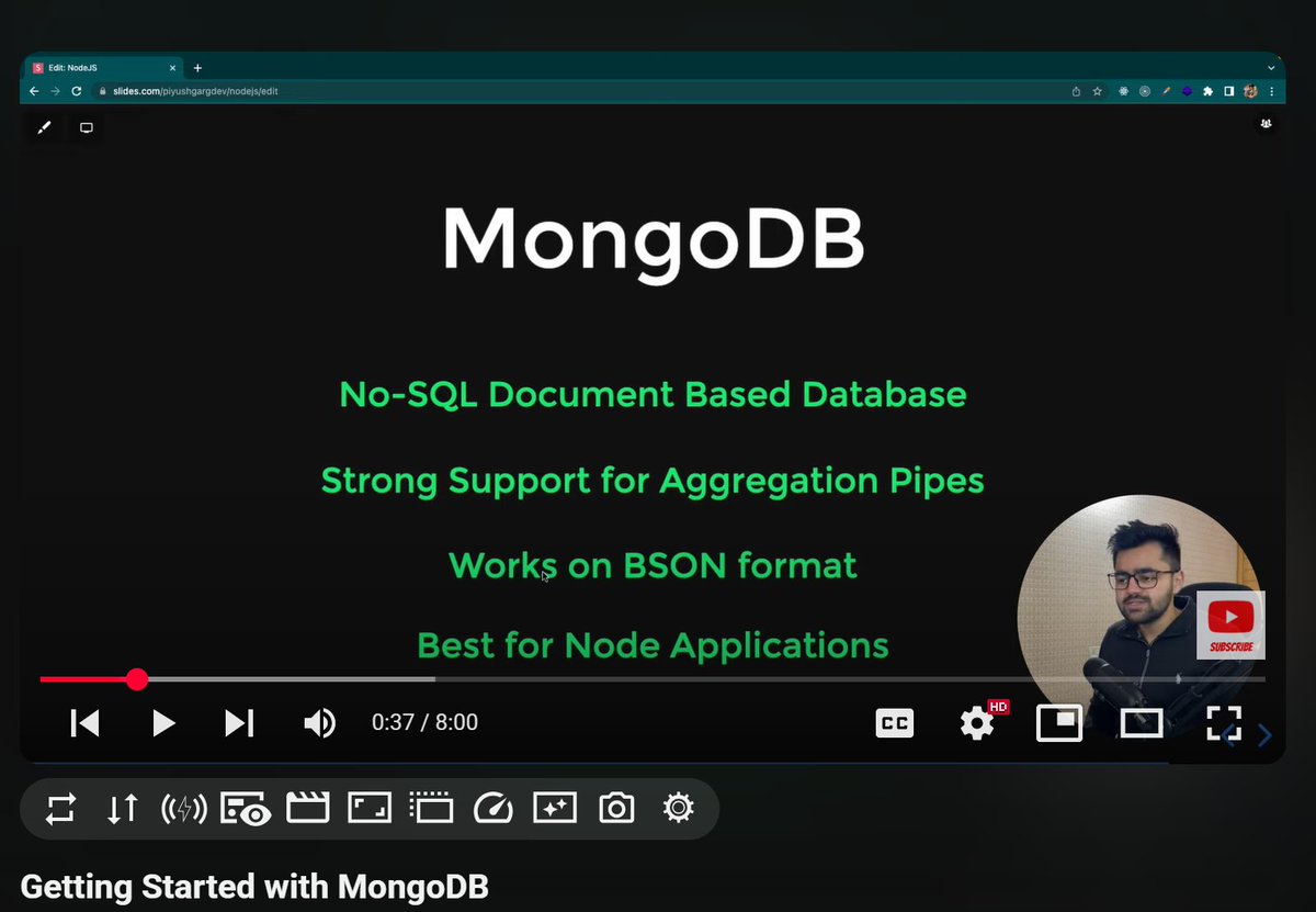 SwaDotDev's tweet image. Day [48/ 100] of #100DaysOfCode 
DSA:
- Solved POTD
- Solved 2 string problems
- Graph traversal

DEV:
- Continued backend
- How to connect node js with mongoDB
- MongoDB Vs SQL
- Progress in my ongoing project (backend)

#LeetCode #buildinginpublic #dsa #JavaScript