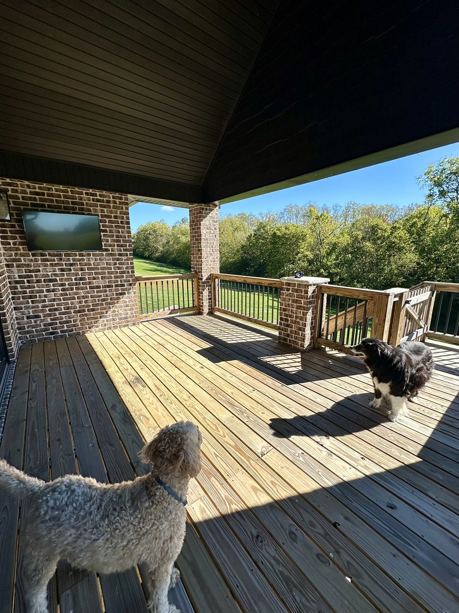 JoshBurnsTech's tweet image. Great day for coffee on the deck ☀️☕️