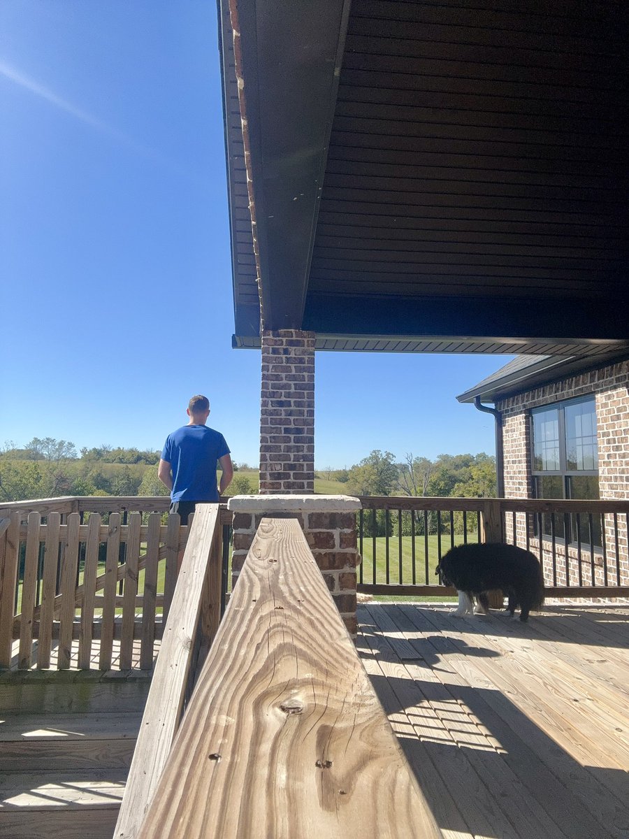 JoshBurnsTech's tweet image. Great day for coffee on the deck ☀️☕️
