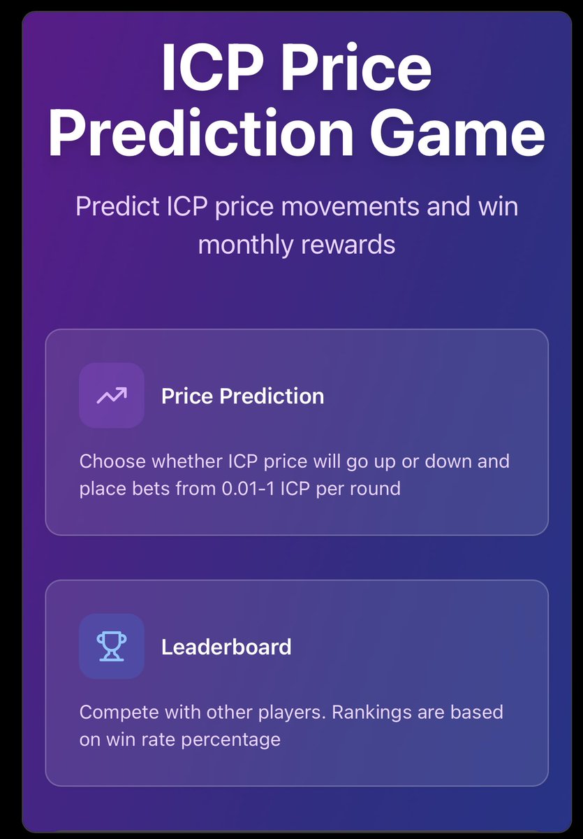 RandomBone151's tweet photo. I'm testing various uses of https://t.co/IzBOrCDXqA by create an application prediction game that using ICP coins by betting. This could be fun if we’re having more crypto games.
#BuiltWithCaffeine https://t.co/AzfIKh65Gc