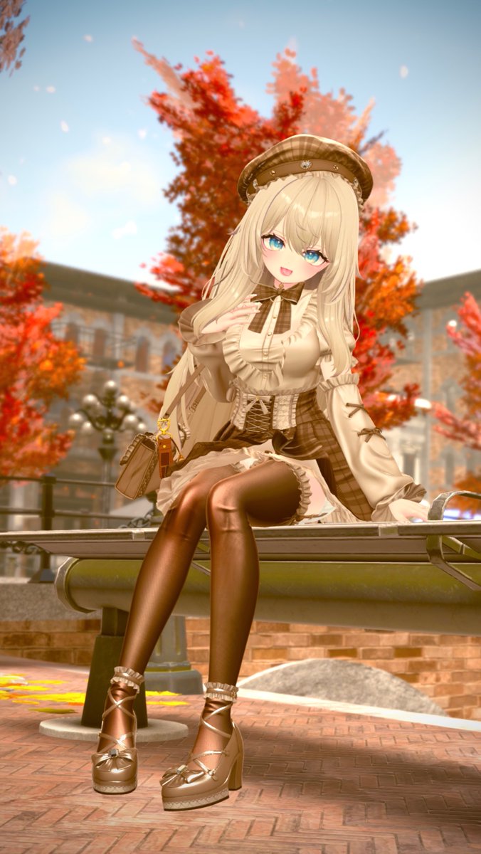 papimochi_vv's tweet image. おはようございます🍁
昨日から #kittens写真教室 でゆたんぽぽさんの教室を受講しています📸こんな素敵な講座に通えるなんて🥹楽しみながらレベルアップ目指して頑張ります❣️
#VRChat #VRChatPhotography #Airi3D