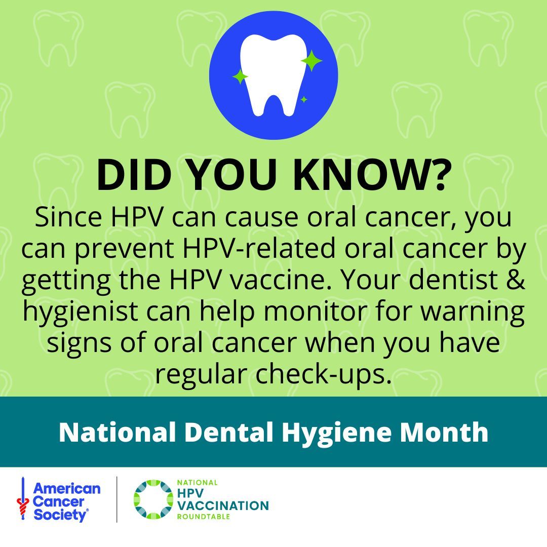 ACS National HPV Vaccination Roundtable tweet media