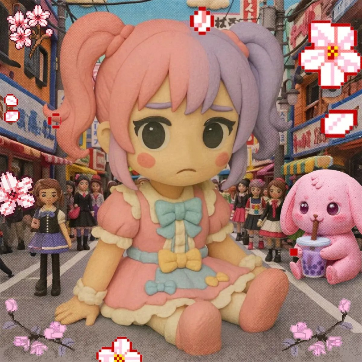 lookupcatnip's tweet image. harajuku girl minted ^w^
GM frends and family chats