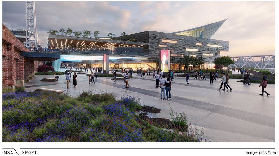 PaulFritschner's tweet photo. I love getting carried away with unrealistic renderings. 

But Cincinnati, please. Whatever it takes. Make this happen. https://t.co/FkZWKIJJtS