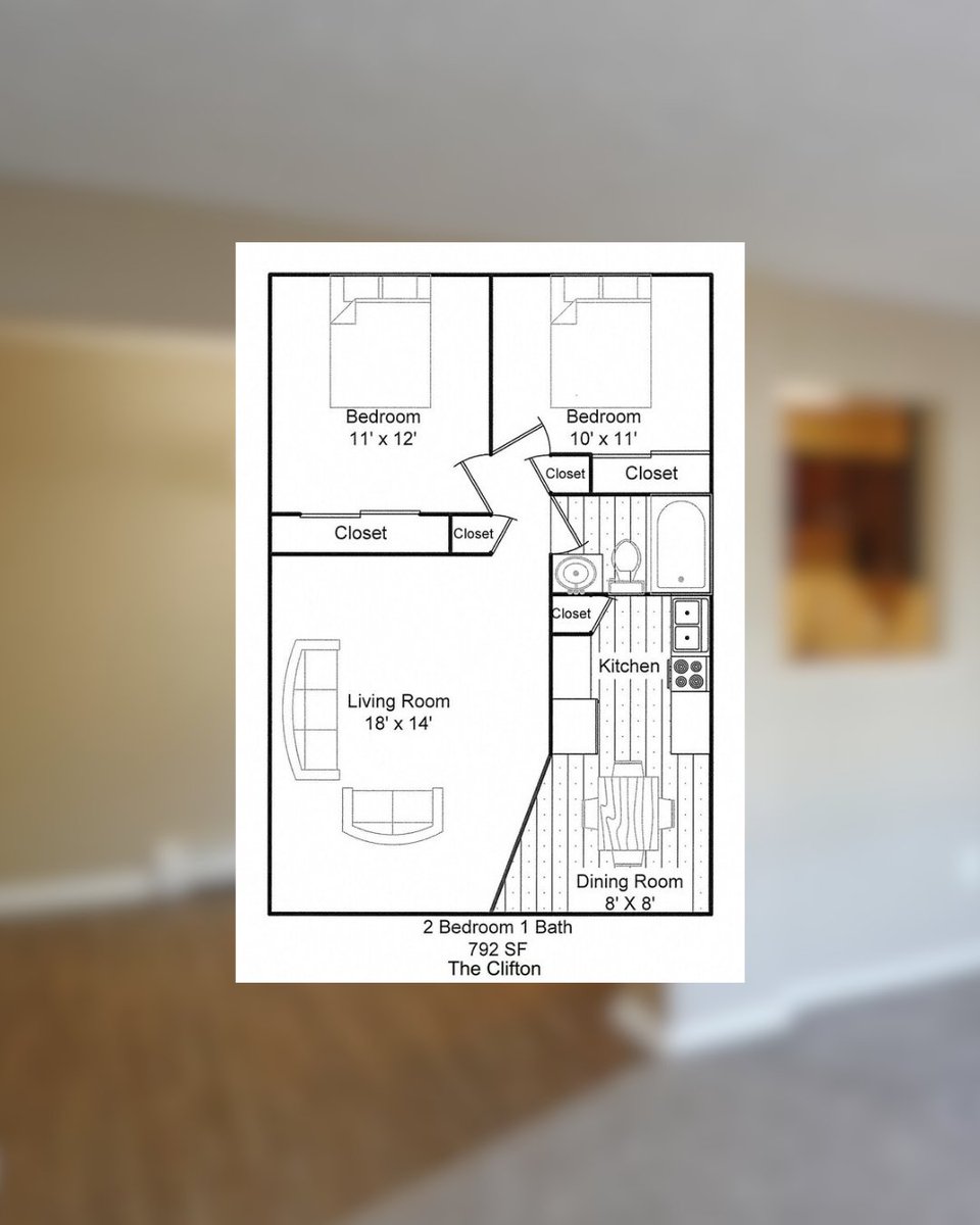CliffsideEstate's tweet image. Spacious layouts made for your lifestyle! 🏡✨ #floorplans #apartmentliving #spacioushomes