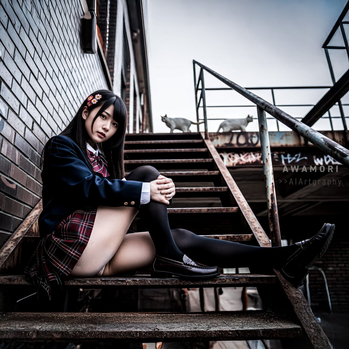 2022Awa's tweet image. 👞 #after_school #aiportrait #aiphotography #aigrevure #aigirl #photoshop #lightroom #photorealism #firefly #imagen4 #4K