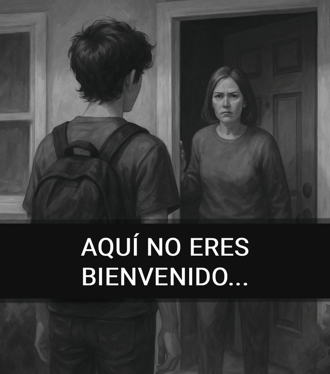 JoseFerreiraj94's tweet photo. —Aquí no eres bienvenido. Y no quiero verte más.
Eso fue todo.
No hubo explicaciones, ni reclamos, ni llanto.
Solo una puerta cerrándose con rabia y una voz que nunca pensó escuchar así: la de su madre.
Él, con 22 años, creyó que solo iba a tener una discusión más.
Una de esas peleas absurdas que siempre terminaban con el clásico “largo de aquí, pero igual regresas”.
Pero esta vez no.
Esta vez lo corrió… de verdad.
Sin dinero, sin celular, sin mochila.
Solo con lo puesto y el orgullo herido.
Primero fue con su mejor amigo.
El de las risas, las fiestas, los “aquí estamos para lo que sea”.
—¿Puedo quedarme unos días? Me sacaron de mi casa.
—Uy, bro… es que ya sabes, mi jefa no quiere visitas. Y aparte mañana tengo cosas… tú entiendes, ¿no?
Sí, entendió.
Siguió con otro.
—Me quedé sin casa.
—¿Y qué? ¿Te vienes a vivir aquí? Aquí no es albergue, carnal.
Sí, entendió otra vez.
Buscó a su novia.
La misma que le juraba amor eterno.
Le lloró, la abrazó, le pidió ayuda.
Ella se quedó callada.
Y regresó con un simple:
—Mis papás dicen que no… y yo… tampoco puedo. Perdón.
Y se quedó solo.
Solo como nunca.
Horas después, en una banqueta, mirando al cielo, con hambre, coraje y decepción, entendió algo:
Había estado rodeado de gente que lo quería solo cuando tenía algo que dar.
Y justo cuando la tristeza empezaba a volverse costumbre… apareció su madre.
—Vámonos a casa.
—¿Para qué? ¿Para que me vuelvas a correr?
—No. Para que entiendas.
Súbete.
En el camino, nadie habló.
Solo el silencio entre ambos pesaba como castigo.
Al llegar, ella lo sentó, lo miró a los ojos… y sin titubear, le dijo:
—Te saqué de la casa porque necesitabas abrir los ojos.
Porque te la pasas rodeado de gente falsa, interesada, cobarde.
Y tú jurabas que eran tu familia.
—Yo no te iba a enseñar eso con palabras.
Tenías que vivirlo.
Tenías que caerte y ver quiénes se agachan a levantarte… y quiénes te pisan.
Él se quebró.
Y en medio de su llanto, ella lo abrazó como cuando era niño.
Sin juicios. Sin “te lo dije”.
Solo con amor.
Y entendió.
Entendió que a veces quien más te ama, no te cuida…
te confronta.
Te sacude.
Te deja caer para que veas con tus propios ojos lo que no querías aceptar.
⸻
💥 Porque la vida te enseña: cuando tienes, todos te celebran. Pero cuando no tienes nada… descubres quiénes realmente te sostienen.