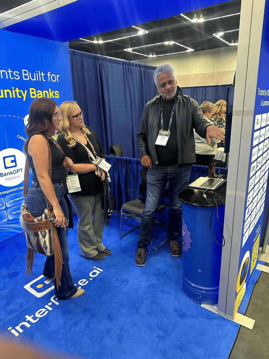 interfaceAI's tweet image. 🚀 We’re live at MAXX 2025!
Visit booth #341 to see our AI agents in action and learn how interface.ai is helping credit unions transform member engagement. 🤖💬
✨Stop by and connect with our team!
interface.ai/events/maxx-20…
#MAXX2025 #CreditUnions #AgenticAI