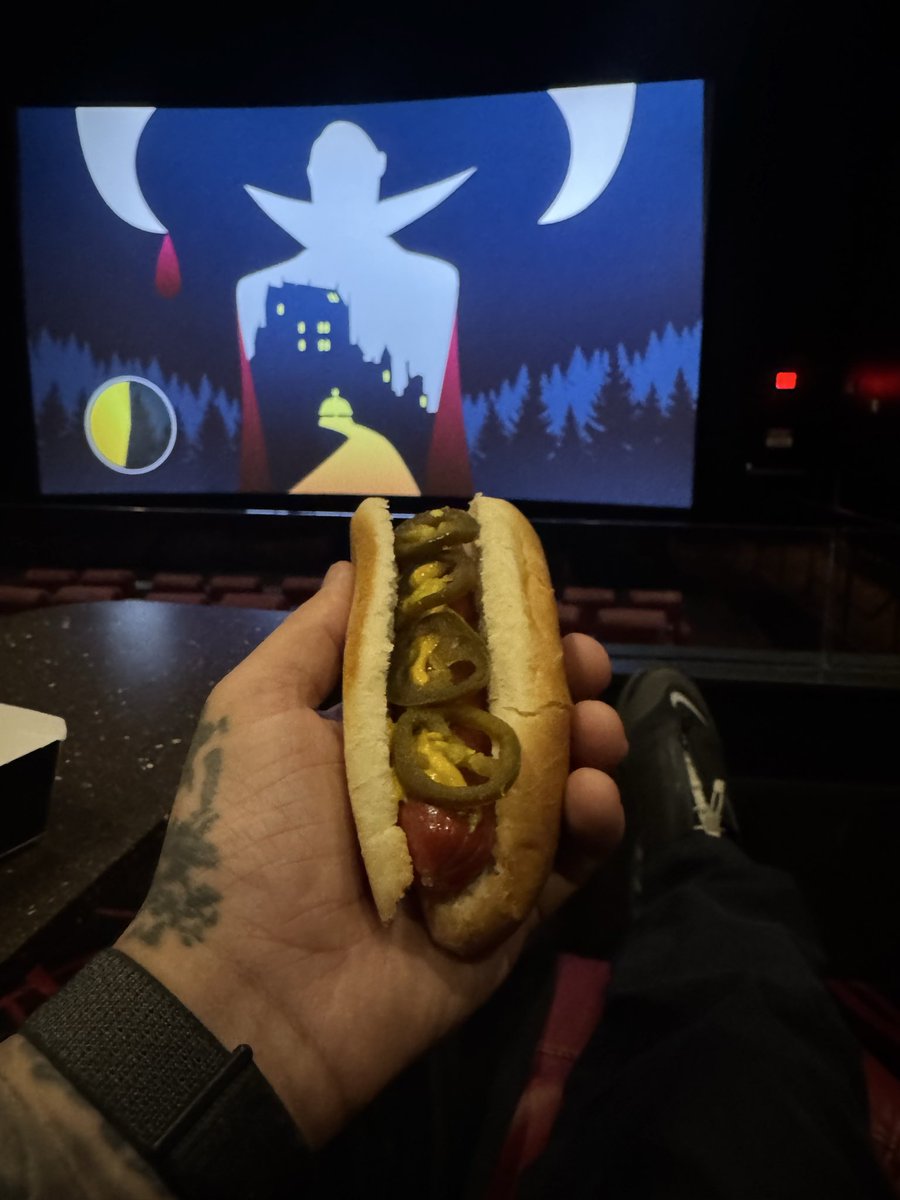 I been on tour for over 2 months and it feels so damn good to be back at my local AMC.