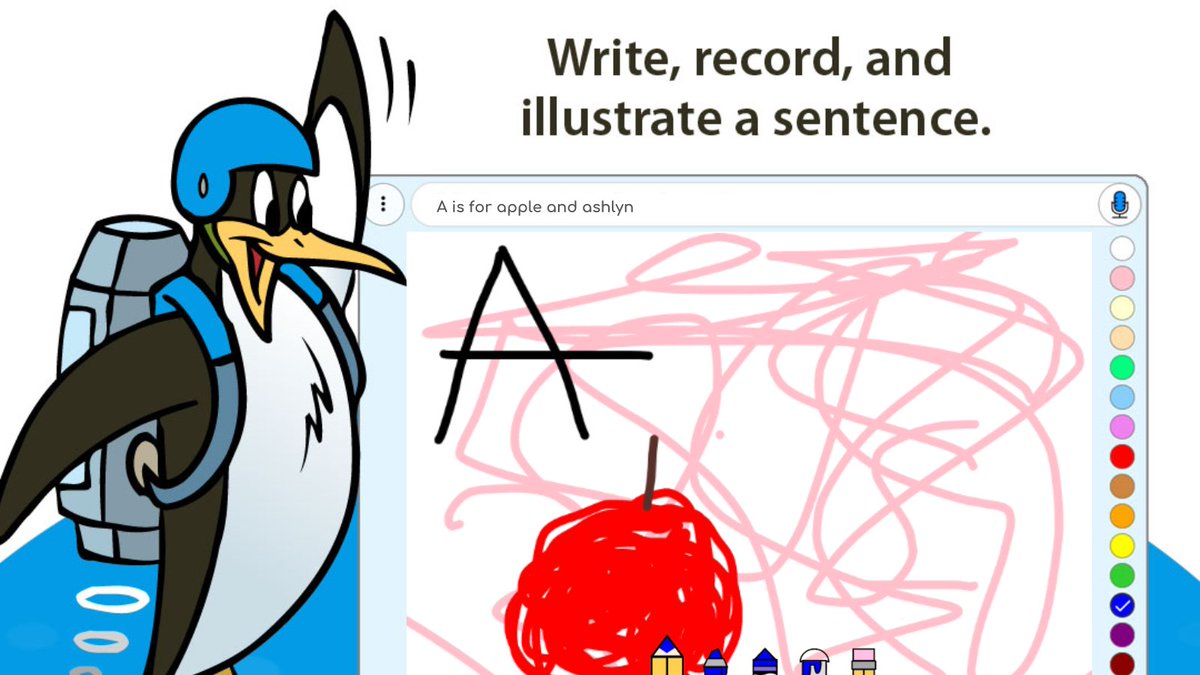 Tech4Learning's tweet image. Get your youngest learners writing, reading and illustrating sentences with Wriddle!
Are you using Wriddle? If not, get started with your free classroom account:
wriddle.com