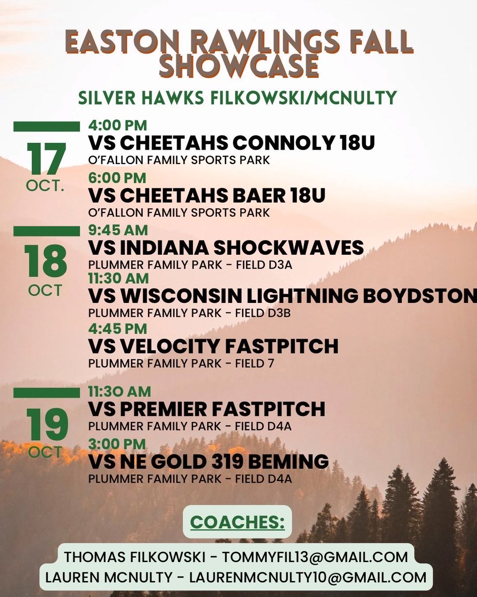 Come out and watch us this weekend!!
<a href="/SilverHawkSball/">Silver Hawks</a> <a href="/TFil13/">Tom Filkowski</a> <a href="/Coach_McNulty/">Lauren McNulty</a> <a href="/SilverHawkSball/">Silver Hawks</a> <a href="/SAUBeesSoftball/">St. Ambrose University Fighting Bees Softball</a>