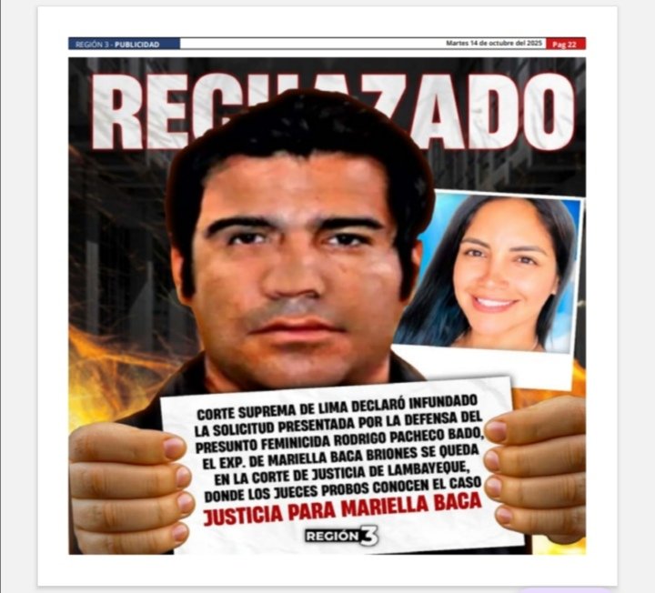 MarielaDelSoc17's tweet photo. Se declaró #infundado el pedido del #imputado
Muchas gracias por el apoyo https://t.co/dIPC0JSoyO