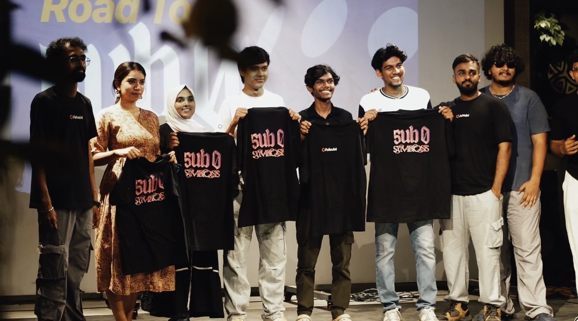 mhdmusthaf's tweet photo. Excited to announce the winners of our Sub0 Builder Party t-shirt giveaway!

The top 5 tweets with the most engagement were chosen as our winners
Congratulations to:

→ @Asterionfas 
→@Alwin_42 
→@the_knigth_7 
→@SharkSpidy 
→@Sreeram_vg 

please DM your shipping address within the next 48 hours so we can send your Sub0 tees!

A huge thank you to everyone who shared their story and helped amplify @Polkadot’s energy in Kerala.

#PolkadotParty #RoadToSub0